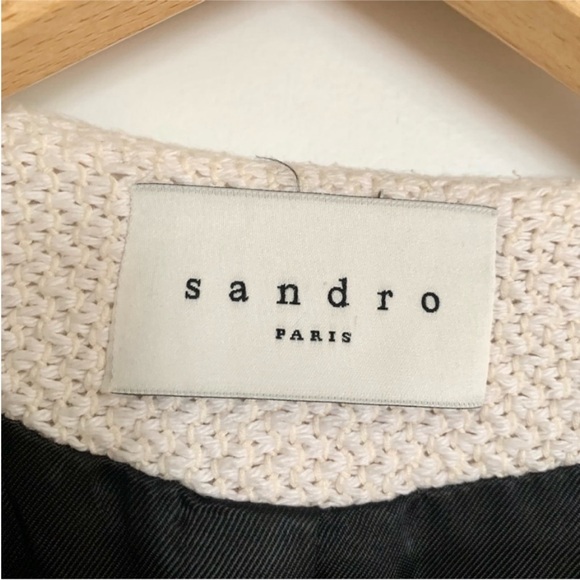 Sandro ivory jacket size 38 (S). - Picture 7 of 8